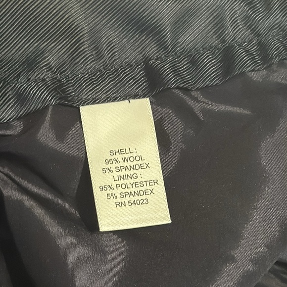 NWT Banana Republic Navy Wool Jackson Curvy Fit Trouser Size 4 - Picture 10 of 11